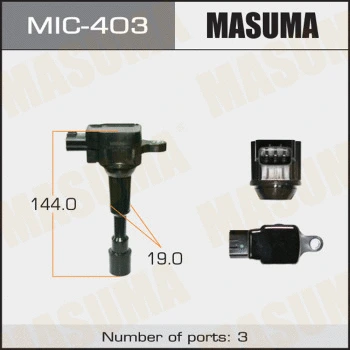 Bobine d'allumage MASUMA MIC-403