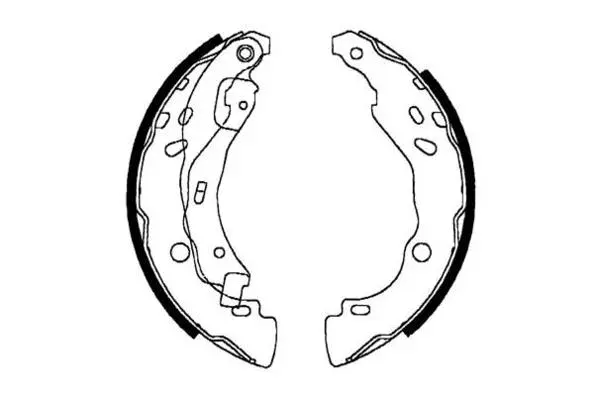 Jeu de mâchoires de frein E.T.F. 09-0630