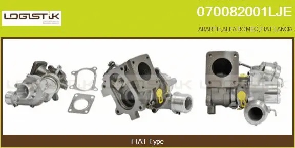 Turbocompresseur, suralimentation LGK 070082001LJE