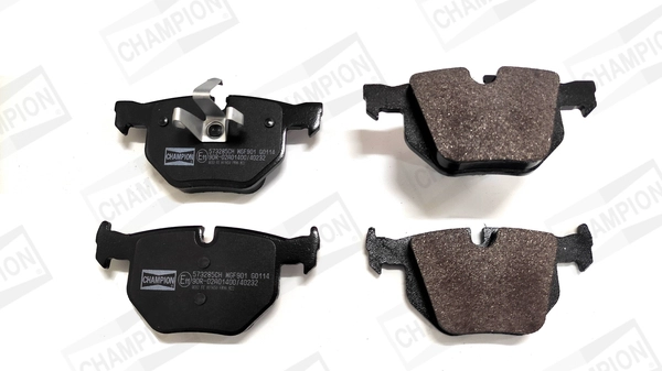 Kit de plaquettes de frein, frein à disque CHAMPION 573285CH