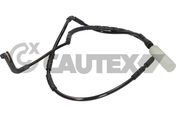 Contact d'avertissement, usure des plaquettes de frein CAUTEX 201635