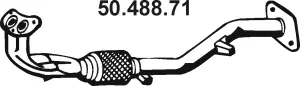 Tuyau d'échappement EBERSPÄCHER 50.488.71