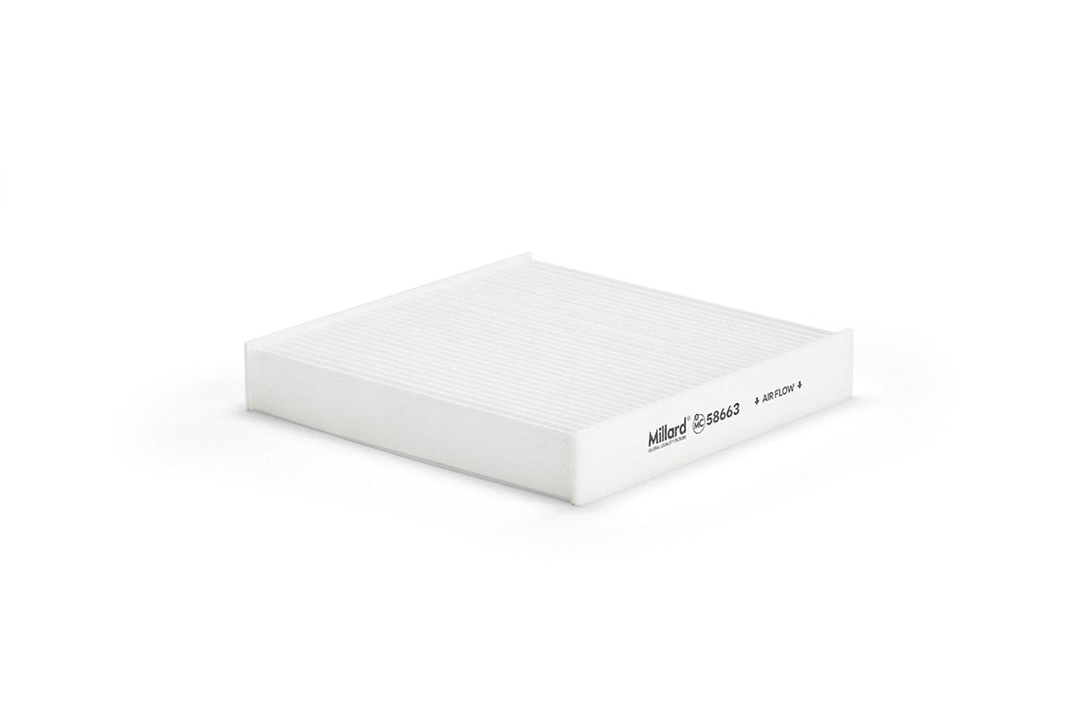 Filtre, air de l'habitacle MILLARD FILTERS MC-58663