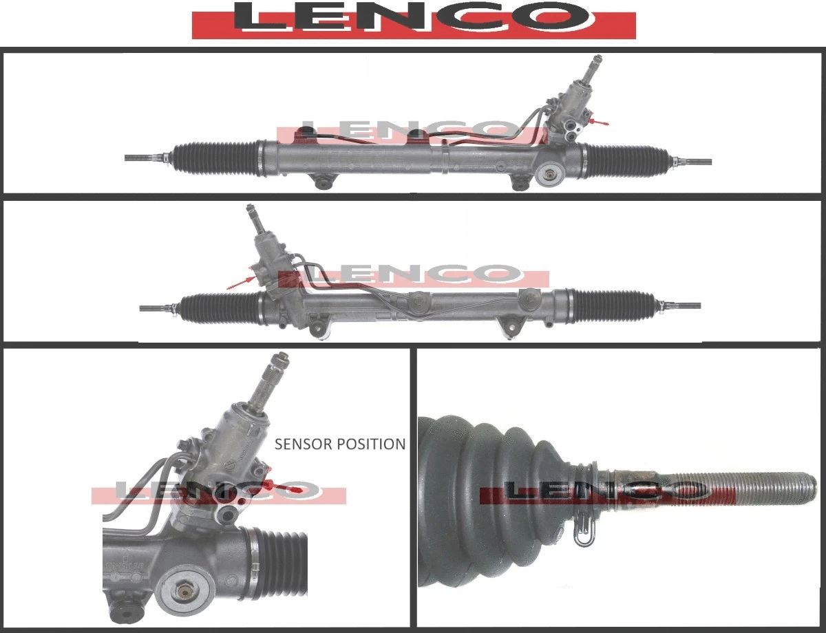 Crémaillère de direction LENCO SGA072L