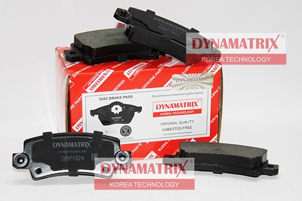 Kit de plaquettes de frein, frein à disque DYNAMATRIX DBP1574