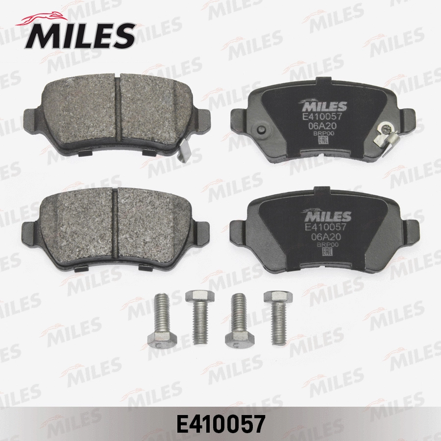 Kit de plaquettes de frein, frein à disque MILES E410057