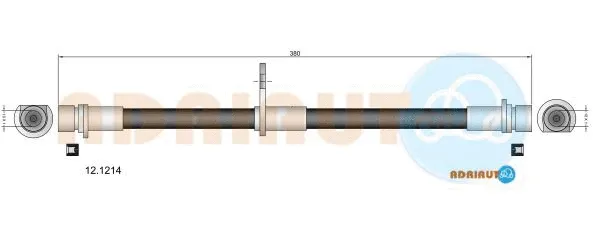 Flexible de frein ADRIAUTO 12.1214