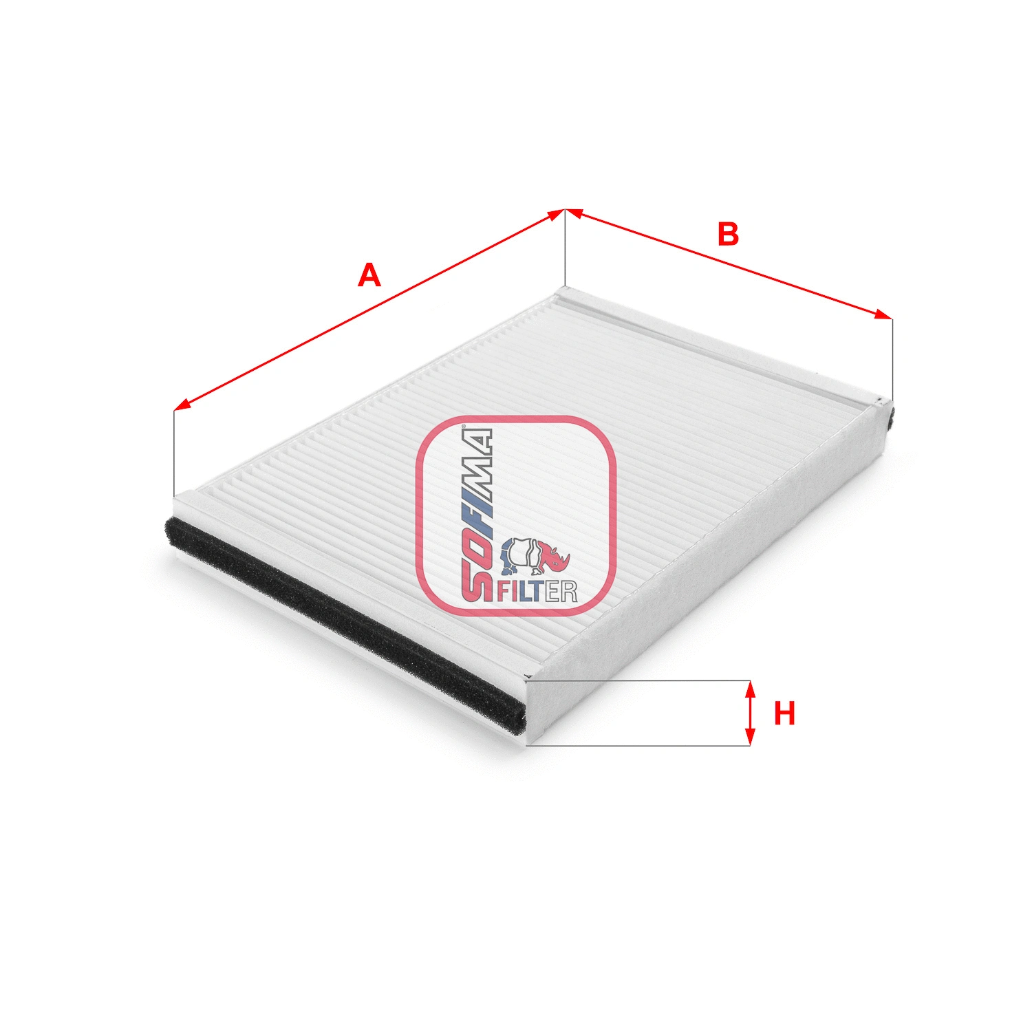 Filtre, air de l'habitacle SOFIMA S 3047 C
