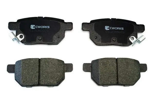 Kit de plaquettes de frein, frein à disque CWORKS C12CR0079