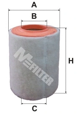 Filtre à air MFILTER A 843/1