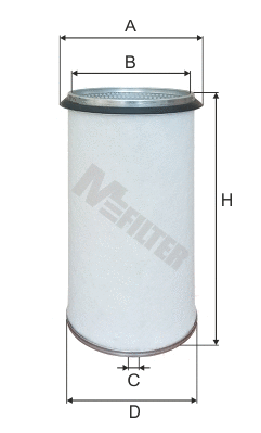 Filtre à air MFILTER A 528/1