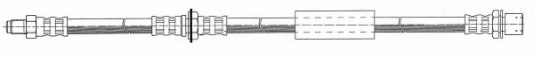 Flexible de frein CEF 510891