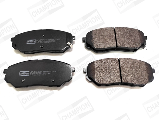 Kit de plaquettes de frein, frein à disque CHAMPION 573782CH