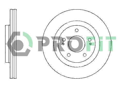 Disque de frein PROFIT 5010-1659