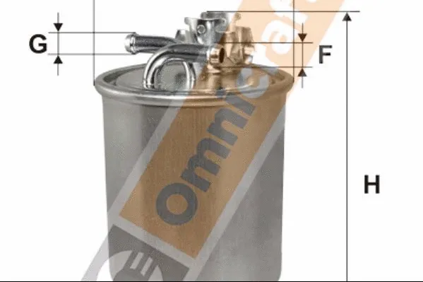 Filtre à carburant Omnicraft 2136885