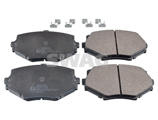 Kit de plaquettes de frein, frein à disque SWAG 83 91 6497