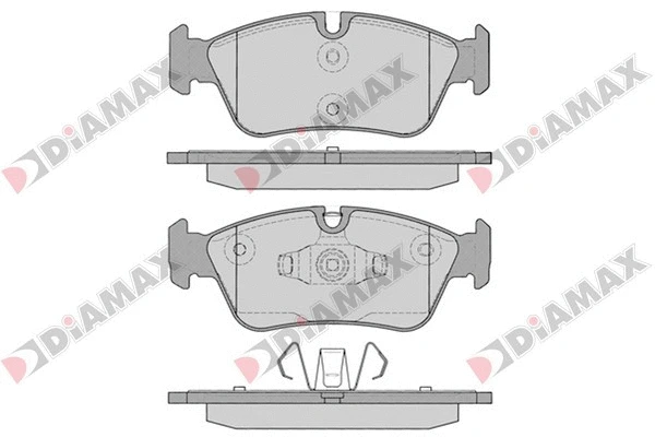 Kit de plaquettes de frein, frein à disque DIAMAX N09380
