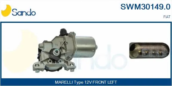 Moteur d'essuie-glace SANDO SWM30149.0