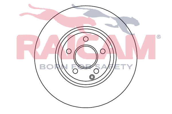 Disque de frein RAICAM RD01076