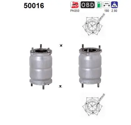 Catalyseur AS 50016