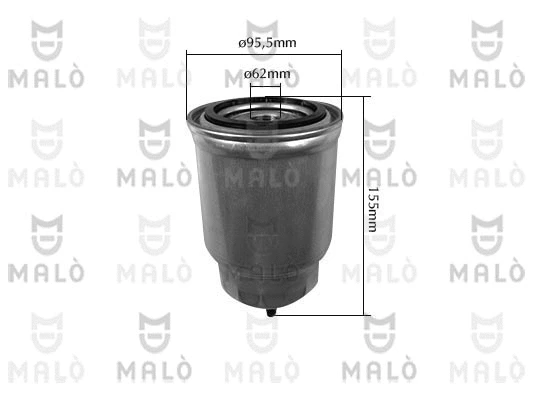 Filtre à carburant AKRON-MALÒ 1520217