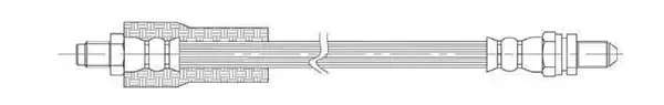 Flexible de frein Technika 37018