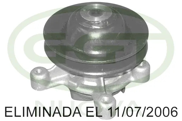Pompe à eau, refroidissement du moteur GGT PA12057