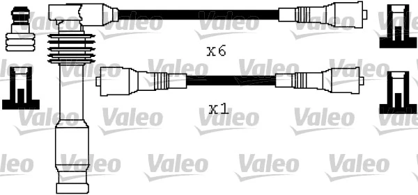 Kit de câbles d'allumage VALEO 346589