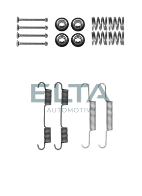 Kit d'accessoires, mâchoires de frein de stationnement ELTA AUTOMOTIVE EA8172