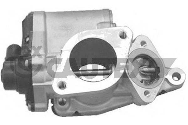 Vanne EGR, commande des gaz d'échappement CAUTEX 764464