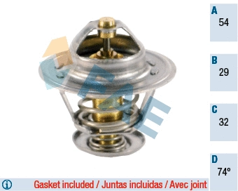 Thermostat, liquide de refroidissement FAE 5300874