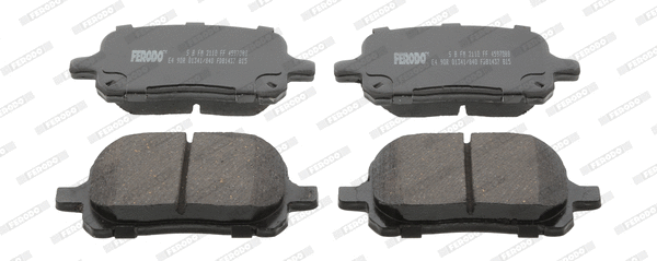 Kit de plaquettes de frein, frein à disque FERODO FDB1437