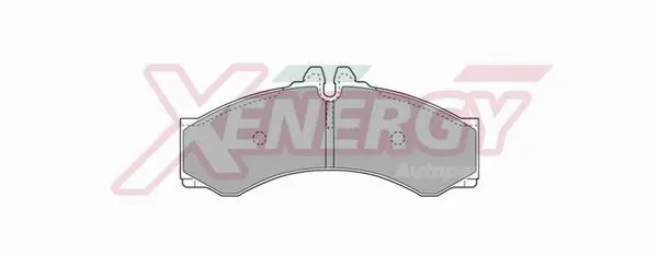 Kit de plaquettes de frein, frein à disque AP XENERGY X40652