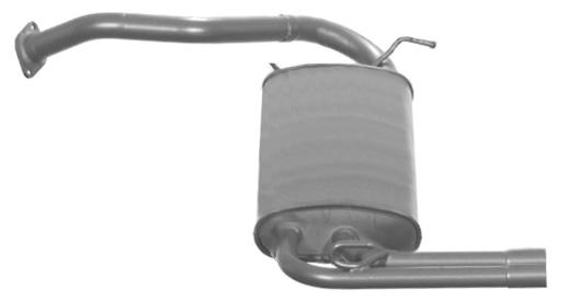 Silencieux arrière VEGAZ GmbH MZS-123