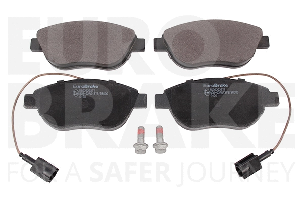 Kit de plaquettes de frein, frein à disque EUROBRAKE 5502222377