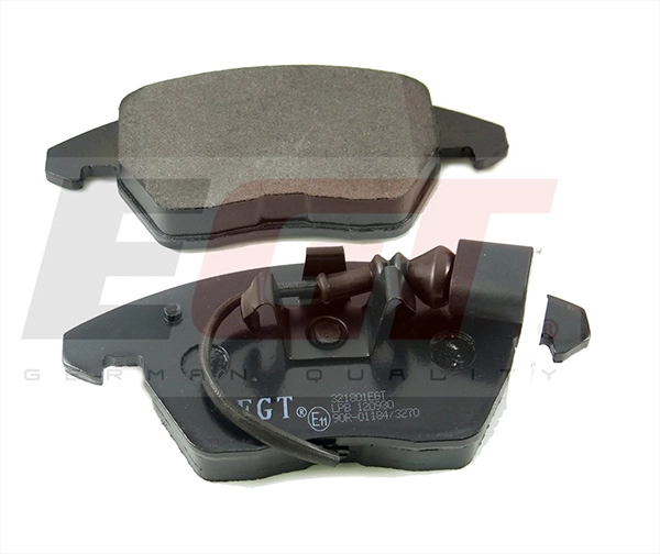 Kit de plaquettes de frein, frein à disque EGT 321801EGT