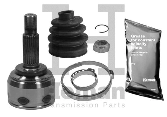 Jeu de joints, arbre de transmission HEMAN TJ04560