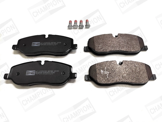 Kit de plaquettes de frein, frein à disque CHAMPION 572521CH