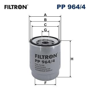 Filtre à carburant FILTRON PP 964/4