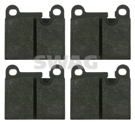Kit de plaquettes de frein, frein à disque SWAG 38 91 6515