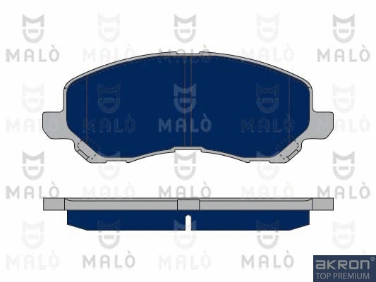 Kit de plaquettes de frein, frein à disque AKRON-MALÒ 1050238