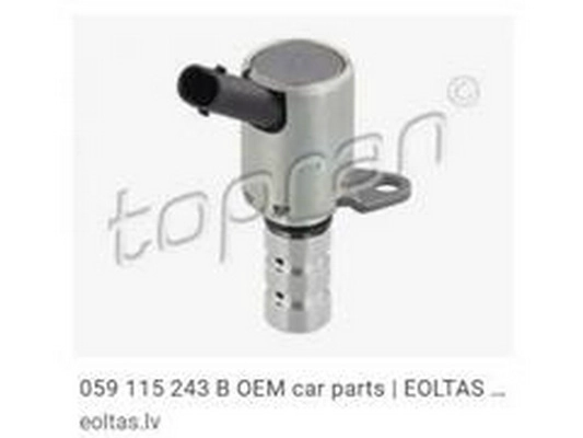 Valve de commande, réglage d'arbres à came ZPY 059 115 243B