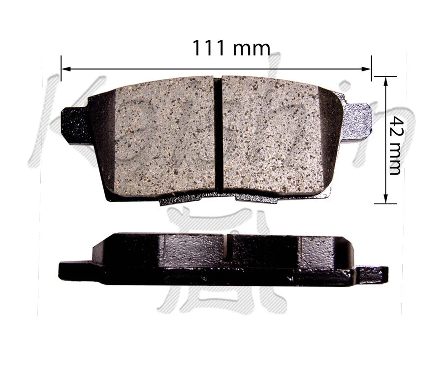 Kit de plaquettes de frein, frein à disque KAISHIN FK3143