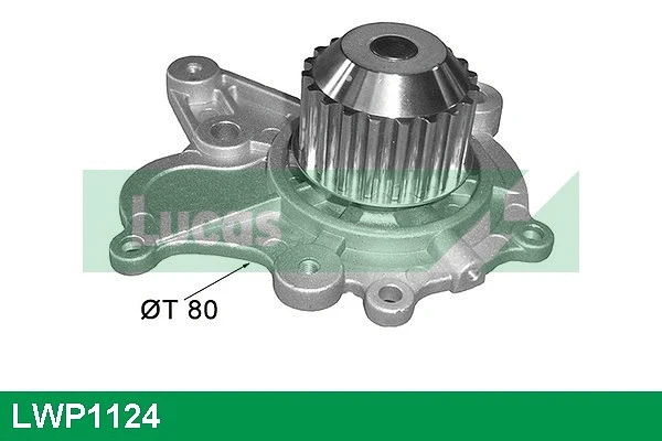 Pompe à eau, refroidissement du moteur LUCAS LWP1124