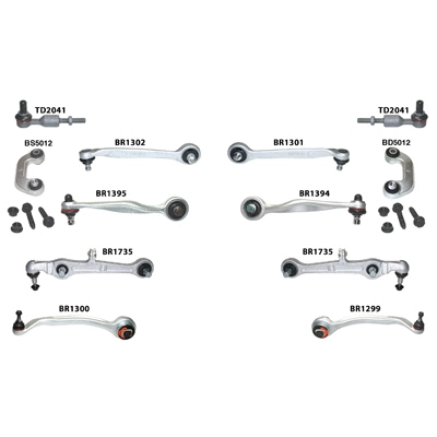 Kit de réparation, suspension de roue BIRTH BRAUDI/11