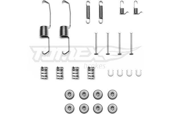 Kit d'accessoires, mâchoire de frein TOMEX Brakes TX 40-49