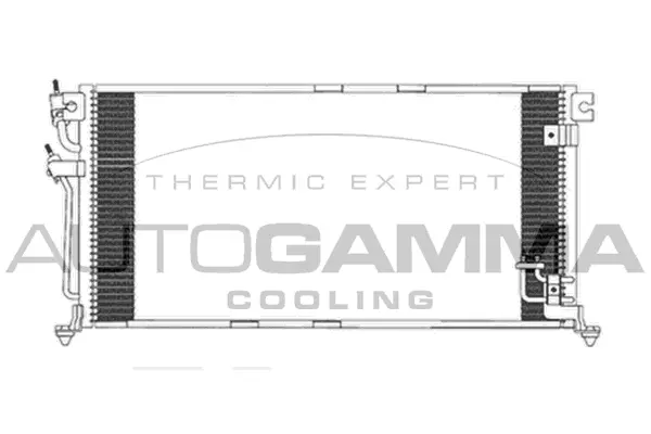 Condenseur, climatisation AUTOGAMMA 103833