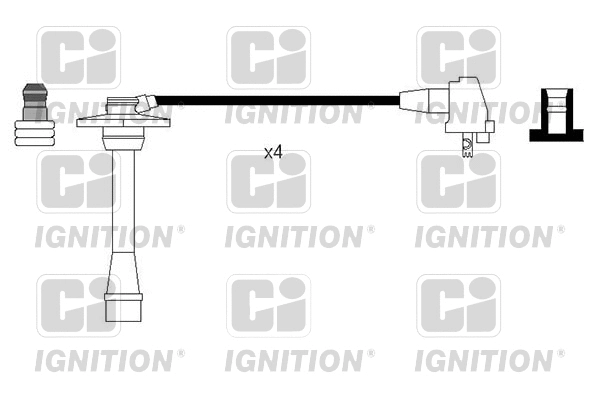 Kit de câbles d'allumage QUINTON HAZELL XC1148