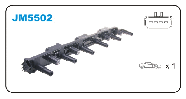 Bobine d'allumage JANMOR JM5502