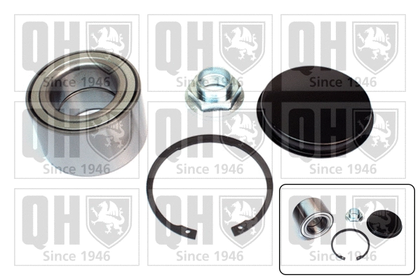 Kit de roulements de roue QUINTON HAZELL QWB1562